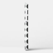 Manhole deckt schwarzen Marmor ab Case-Mate iPhone Hülle (Rückseite / Links)