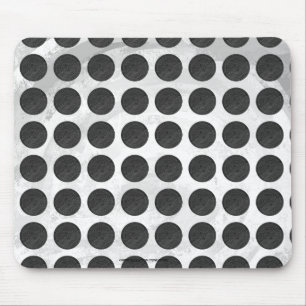 Manhole deckt schwarzen Marmor ab Mousepad