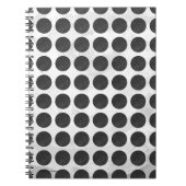 Manhole deckt schwarzen Marmor ab Notizblock (Vorderseite)