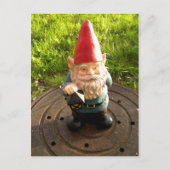 Manhole Gnome Postkarte (Vorderseite)