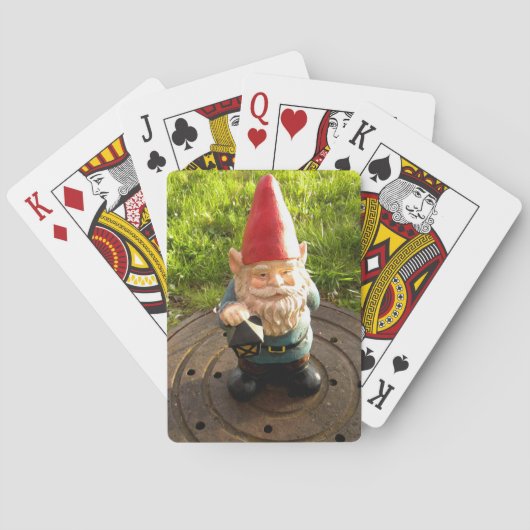 Manhole Gnome Spielkarten (Rückseite)