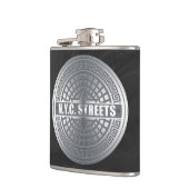 Manhole NYC Flachmann (Links)