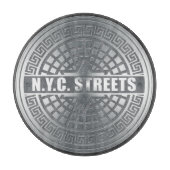 Manhole NYC Schneidebrett (Vorderseite)