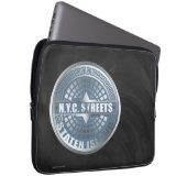 Manhole Staten Island Blue Laptopschutzhülle (Vorne Rechts)