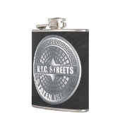 Manhole Staten Island Gray Flachmann (Links)