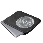 Manhole Staten Island Gray Laptopschutzhülle (Vorne Knopf)