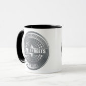 Manhole Staten Island Gray Tasse (Vorderseite Links)
