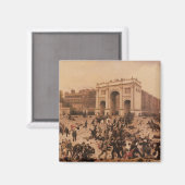 Manhood Suffrage Riots in Hyde Park, 1866 Magnet (Vorderseite/Rückseite)