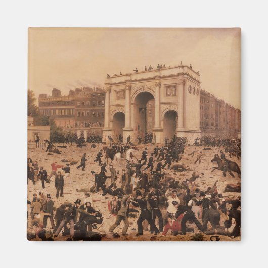 Manhood Suffrage Riots in Hyde Park, 1866 Magnet (Vorne)
