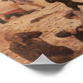 Manhood Suffrage Riots in Hyde Park, 1866 Poster (Ecke)