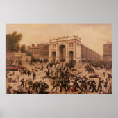 Manhood Suffrage Riots in Hyde Park, 1866 Poster (Vorne)