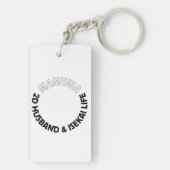 manhwa genre of regressed female lead and revenge schlüsselanhänger (Rückseite)