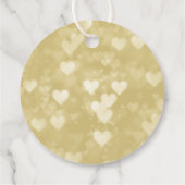 Mani Danke Brautparty Nail Polnisch Geschenkanhänger (Rückseite)