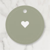 Mani Danke Brautparty Nail Polnisch Geschenkanhänger (Rückseite)