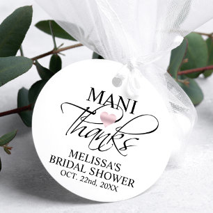 MANI danke Bridal Baby Duschnagel Polnisch Geschenkanhänger