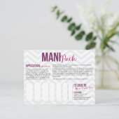 Mani Pack Postkarten (Stehend Vorderseite)