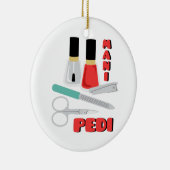 Mani Pedi Keramik Ornament (Rechts)