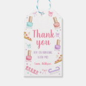 Mani-Pedi Party Manicure Pedicure Nail Polish Geschenkanhänger (Vorderseite)