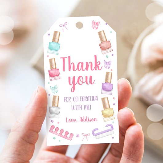 Mani-Pedi Party Manicure Pedicure Nail Polish Geschenkanhänger