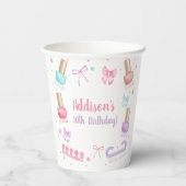 Mani-Pedi Party Manicure Pedicure Nail Polish Pappbecher (Rückseite)