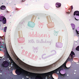 Mani-Pedi Party Manicure Pedicure Nail Polish Pappteller