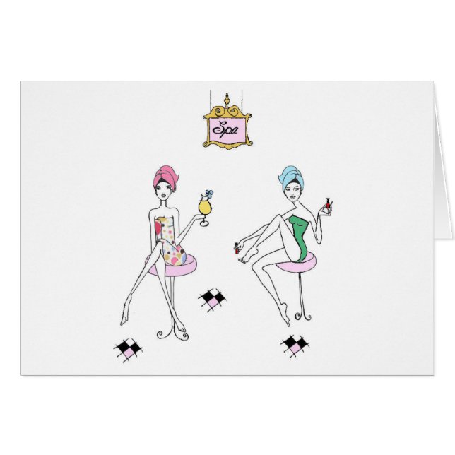 Mani-Pedi Zeit! (Vorderseite (Horizontal))