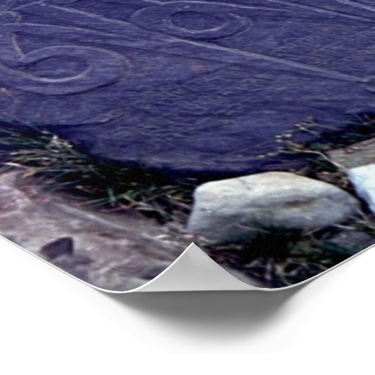 Mani-Stein Poster (Ecke)