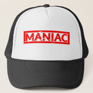 Maniac-Briefmarke Truckerkappe