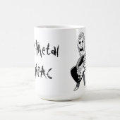 Maniac SchwermetallTasse Kaffeetasse (Mittel)