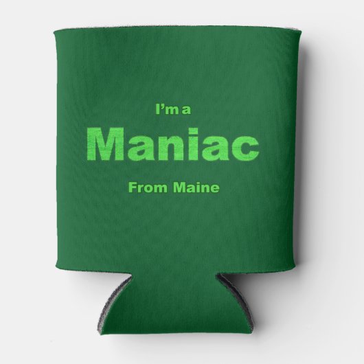 Maniac von Maine Dosenkühler (Vorderseite)