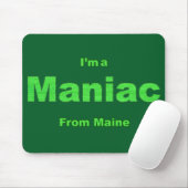 Maniac von Maine Mousepad (Mit Mouse)