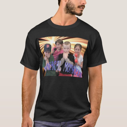 Maniacal Affe-Shirt T-Shirt (Vorderseite)