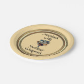 Maniacs Paper Plate Pappteller (Schrägansicht)