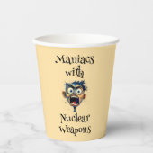Maniacs Pappbecher (Vorderseite)