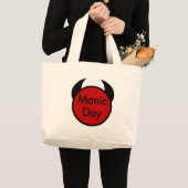 Manic Day Jumbo Stoffbeutel (Vorderseite (Produkt))