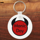 Manic Day Schlüsselanhänger (Vorderseite)