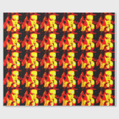 Manic Kin 2 Geschenkpapier (Flach)