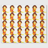 Manic Kin 3 Geschenkpapier (Flach)
