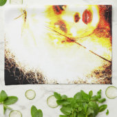 Manic Kin 4 Geschirrtuch (Gefaltet)