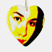 Manic Kin 5 Keramik Ornament (Rechts)