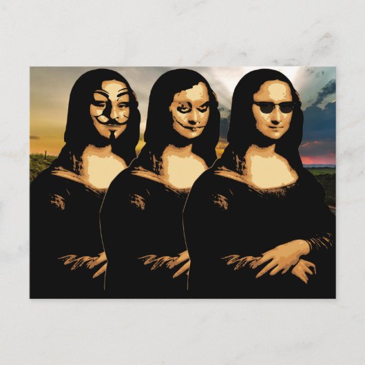 Manic Realities Road Trip Canvas Print Postkarte (Vorderseite)