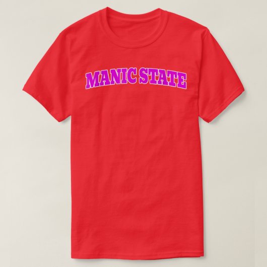 MANIC STATE T-Shirt (Design vorne)