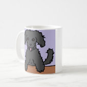 Manic Welpen-Tasse Kaffeetasse (Vorderseite Links)