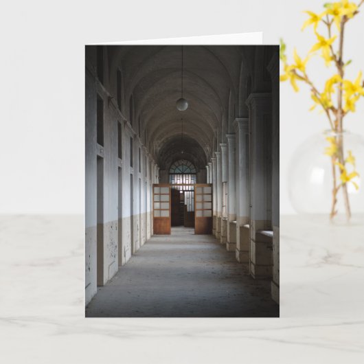 Manicomio Korridor Karte (Gelbe Blume)