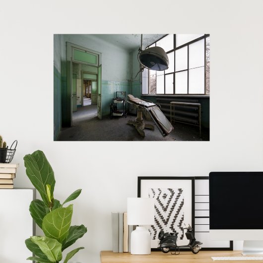 Manicomio Krankenzimmer 2 Poster (Heimbüro)