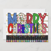 Manicure Nail Art Einladung (Vorderseite)