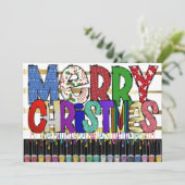 Manicure Nail Art Einladung (Stehend Vorderseite)