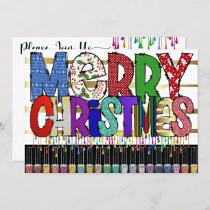 Manicure Nail Art Einladung