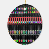 Manicure Nail Art Keramik Ornament (Links)