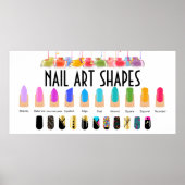 Manicure Nail Art Poster (Vorne)